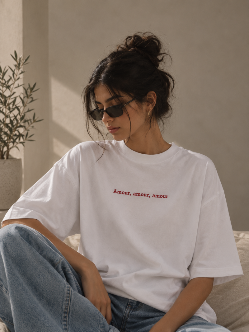 Pure Amour Oversize Tee